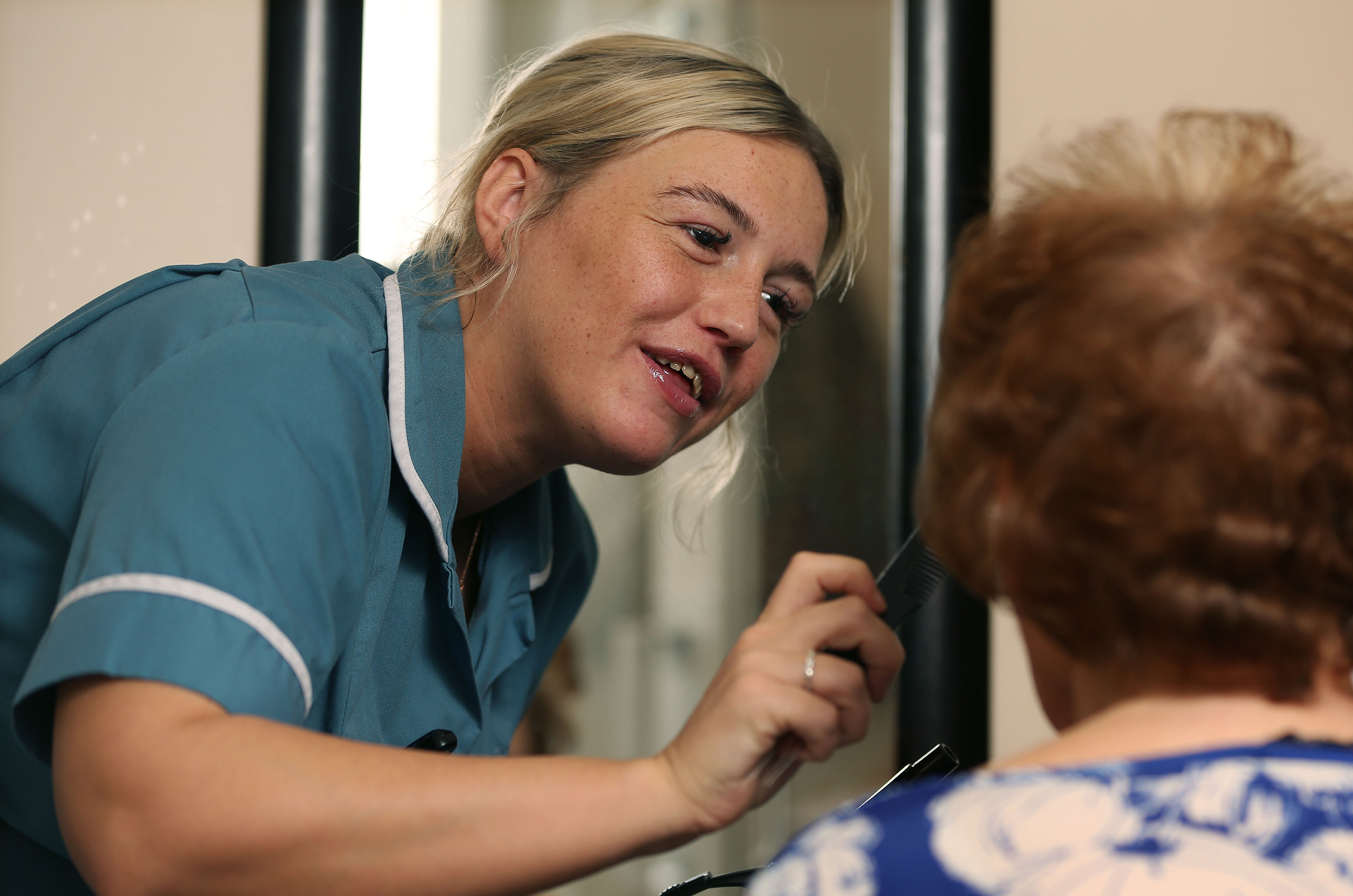 Care Home Staff at Peregrine House, Whitby Care Home Staff at Peregrine House, Whitby