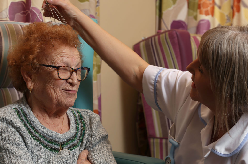 Residents and Staff at Peregrine House Care Home