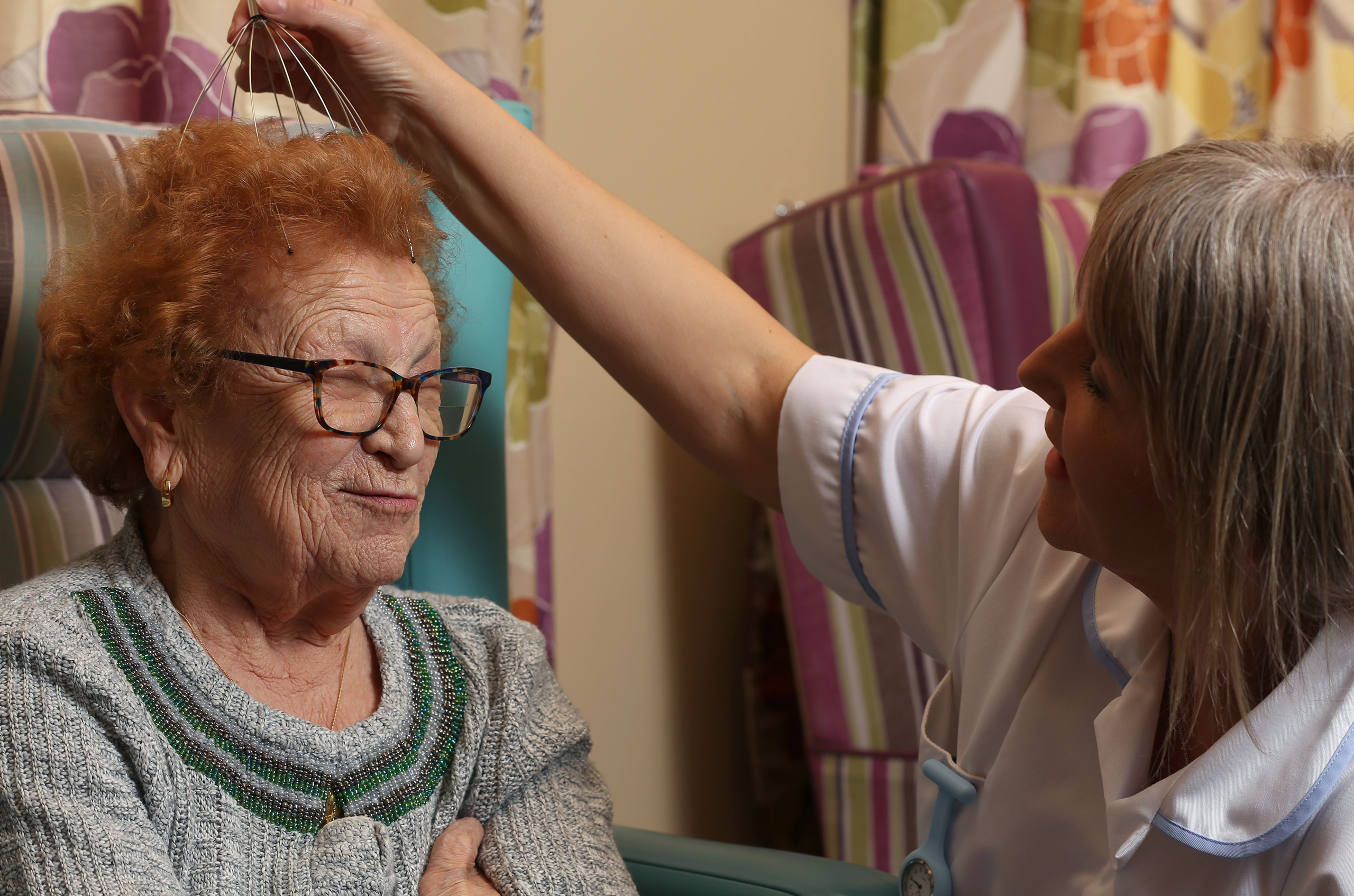 Residents and Staff at Peregrine House Care Home in Whitby Residents and Staff at Peregrine House Care Home