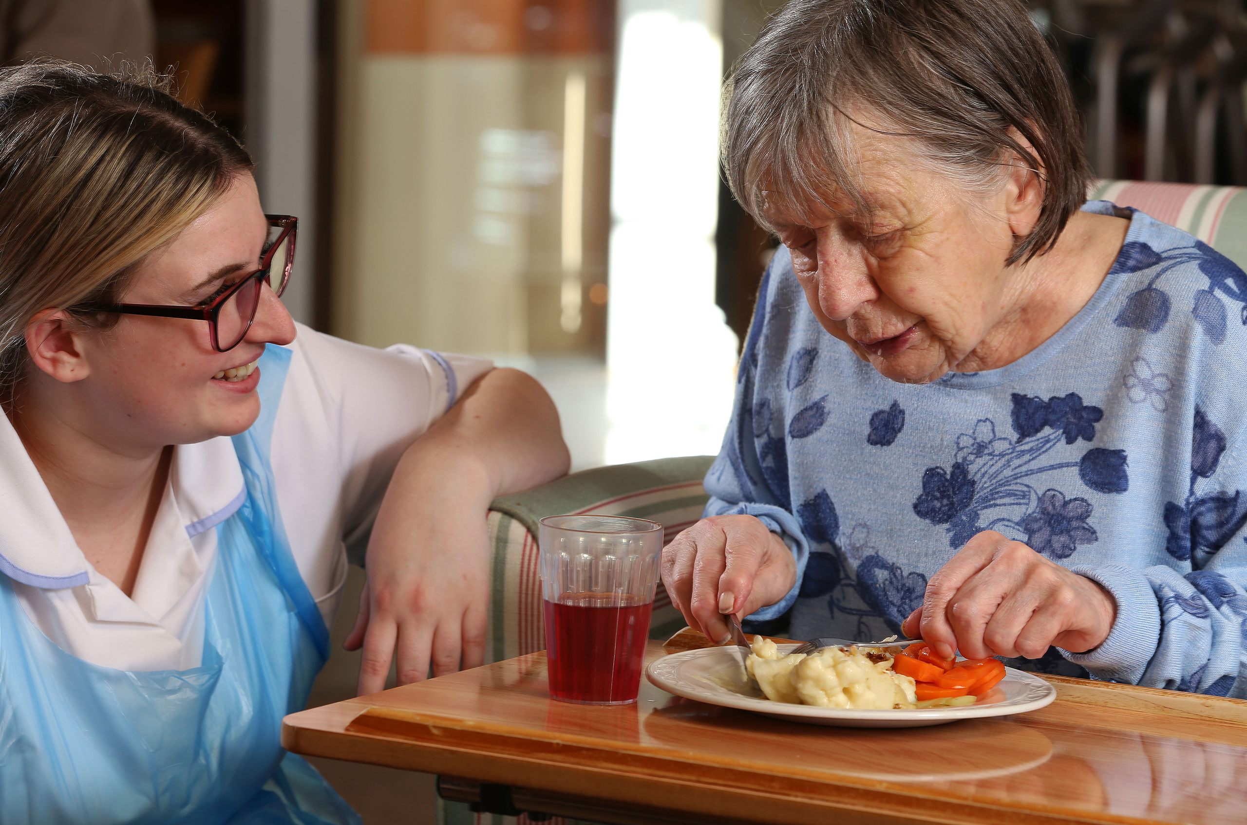 Care Home Staff at Peregrine House, Whitby Care Home Staff at Peregrine House, Whitby